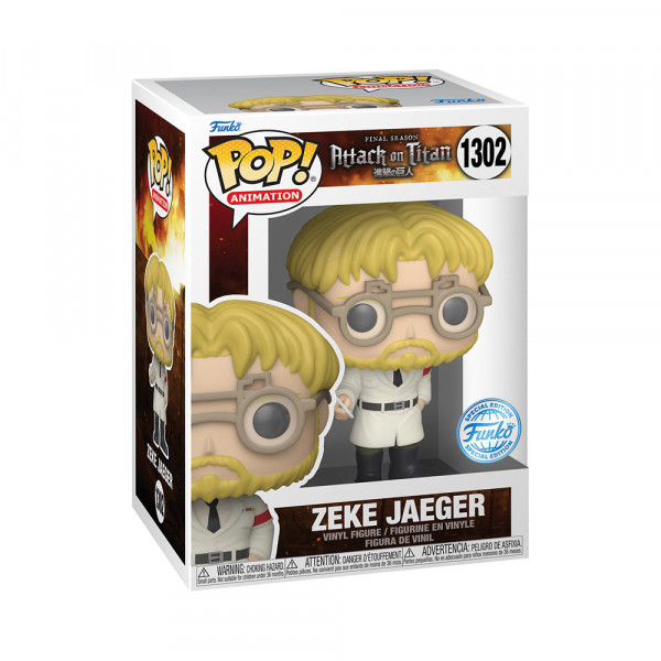 Funko POP! Attack on Titan: Zeke Jaeger